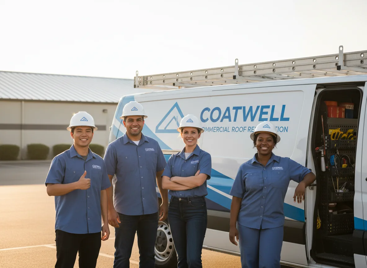 Commercial roof coating company in Linton, IN